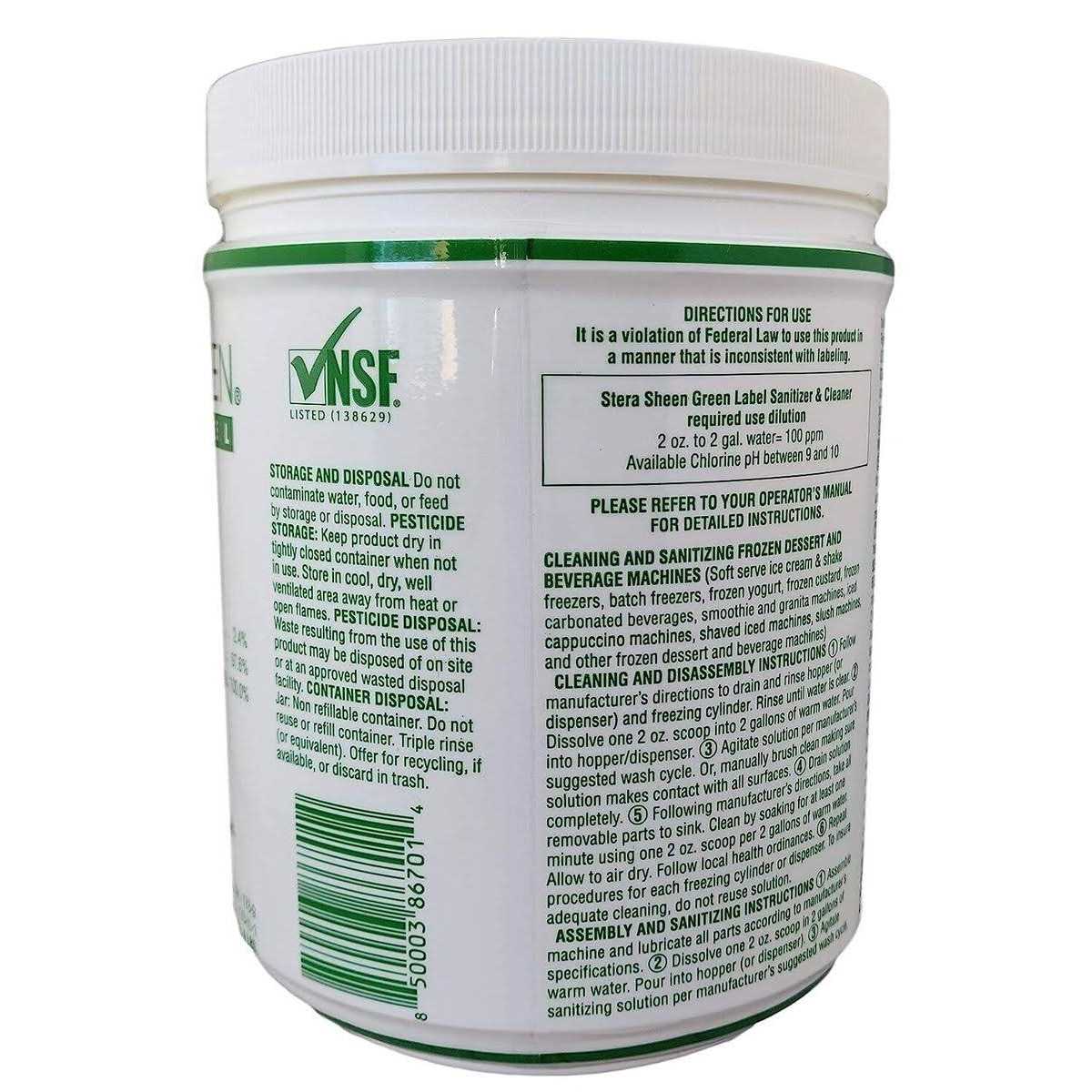 Stera-Sheen Green Label Sanitizer & Cleaner - Image 3