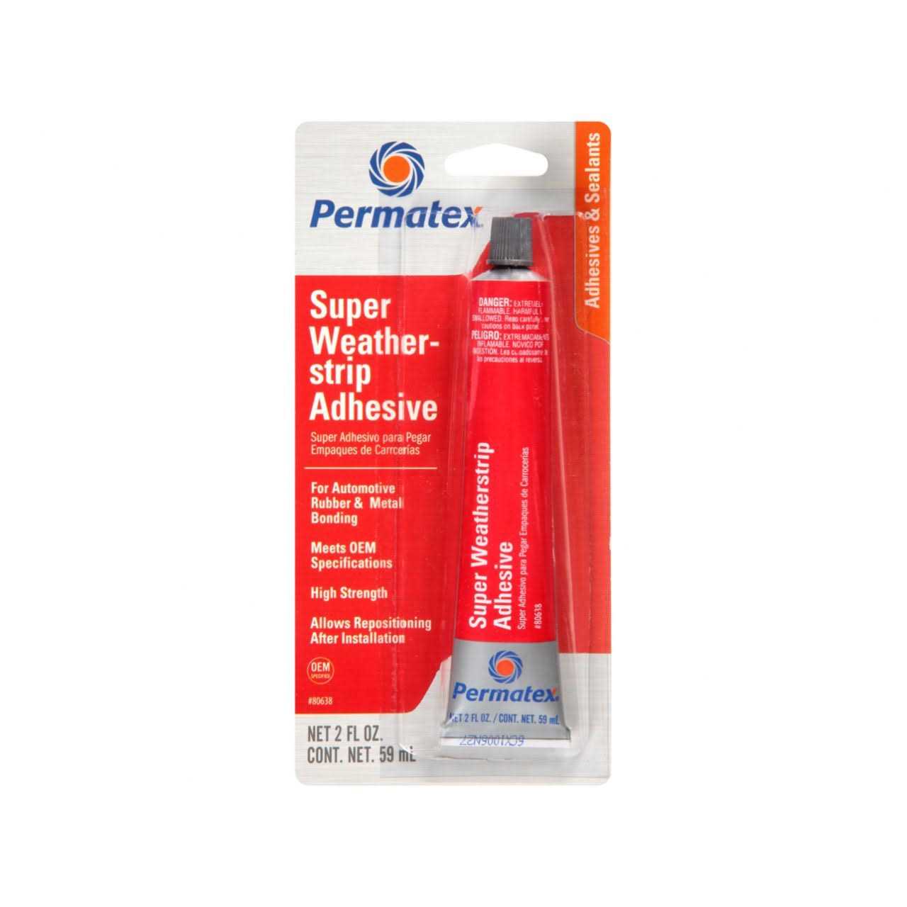 Permatex 80638 Super Weatherstrip Adhesive - Image 3