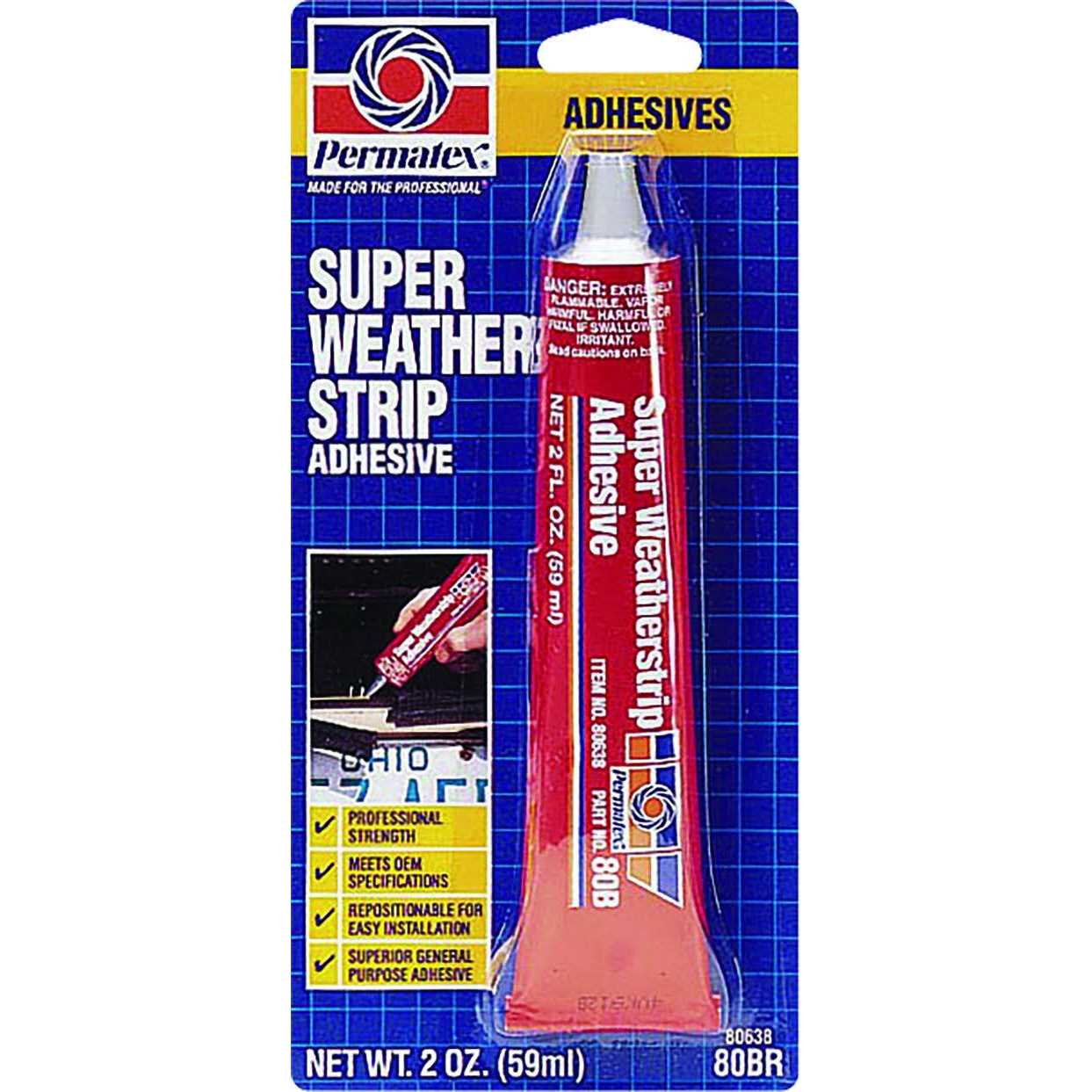 Permatex 80638 Super Weatherstrip Adhesive - Image 4