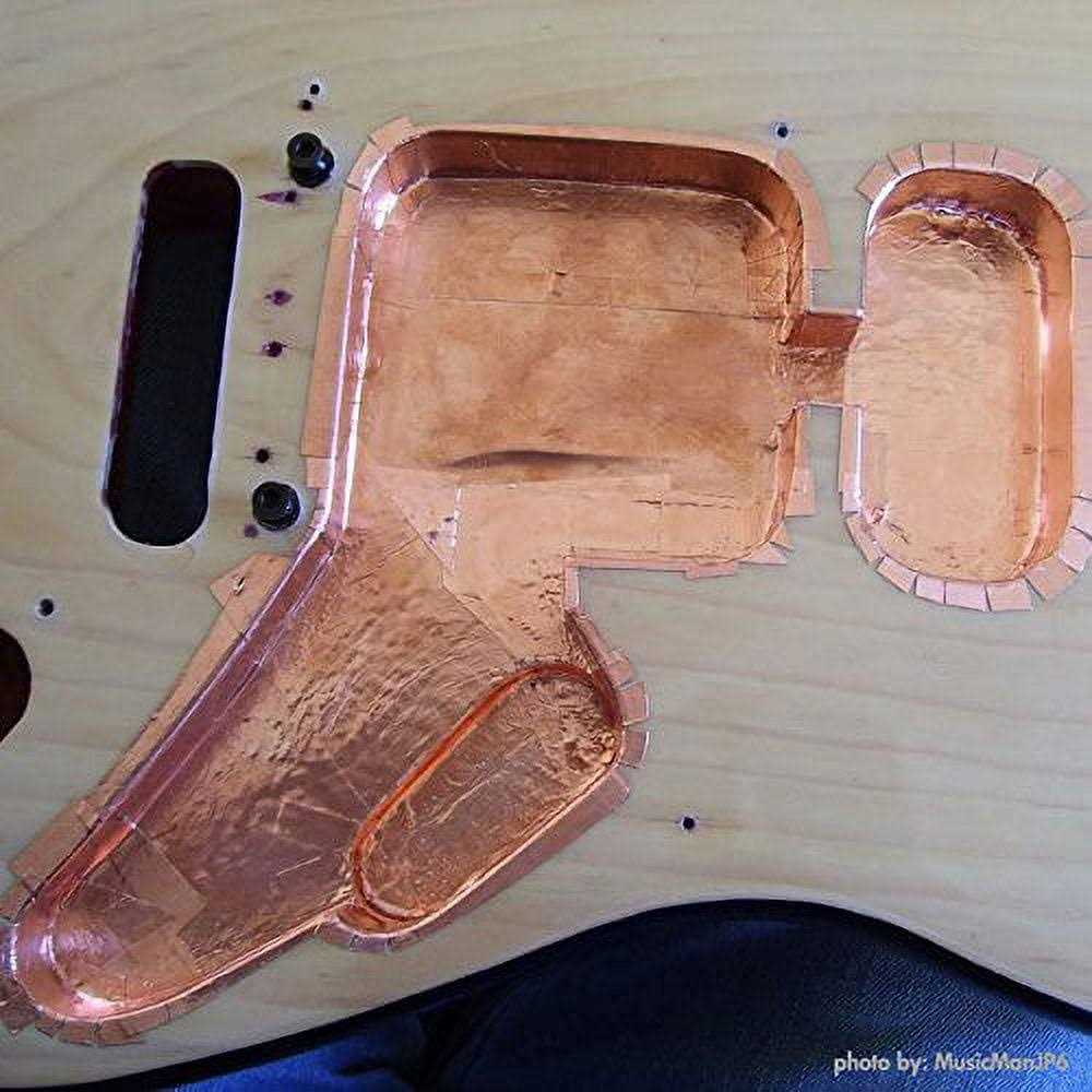Copper Tape EMI Shielding for Electric & Bass Guitar Pickups & Quadcopter Shielding - Image 2