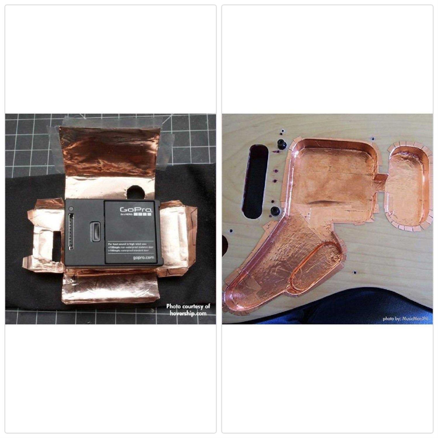 Copper Tape EMI Shielding for Electric & Bass Guitar Pickups & Quadcopter Shielding - Image 5