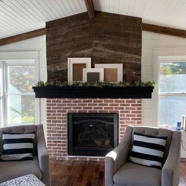 Old Mill Brick Sample Boston Mill 0.5 in. x 7.625 in. x 2.25 in. Genuine Clay Thin Brick - Image 4