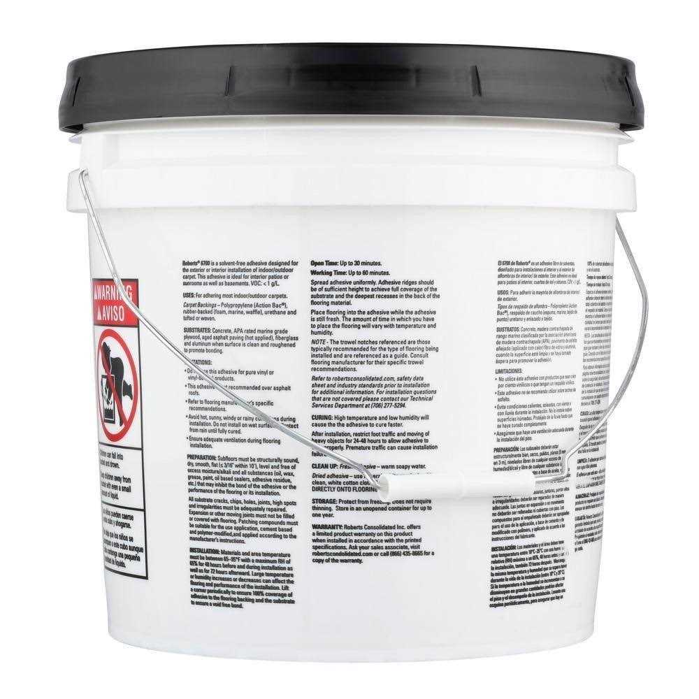 Roberts 4 Gal. Indoor/Outdoor Carpet and Artificial Turf Adhesive - Image 3