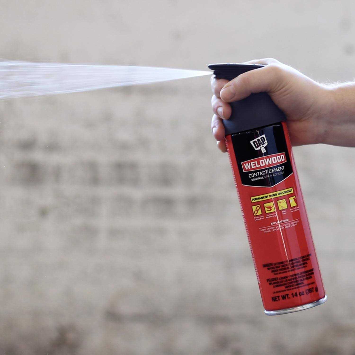 DAP Weldwood Contact Cement Spray Adhesive Solvent - Image 5