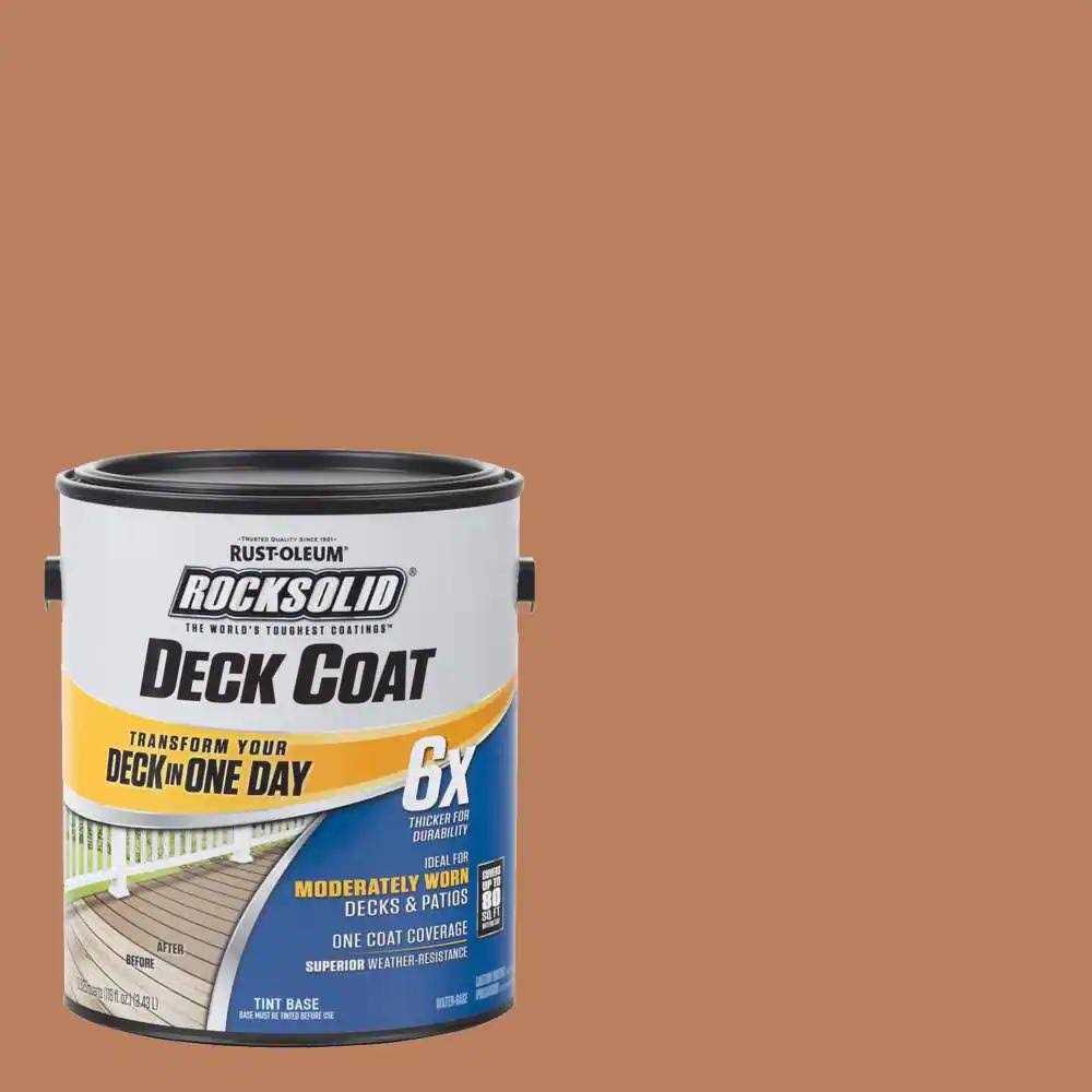 Rust-Oleum RockSolid 5 gal Exterior 6X Deck Coat