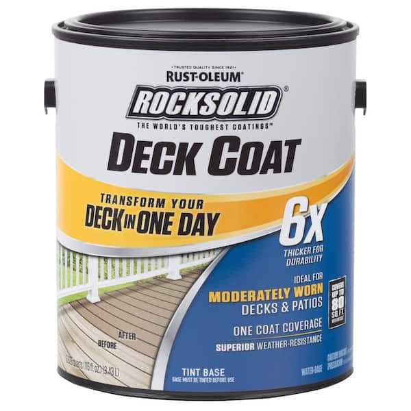 Rust-Oleum RockSolid 5 gal Exterior 6X Deck Coat - Image 2