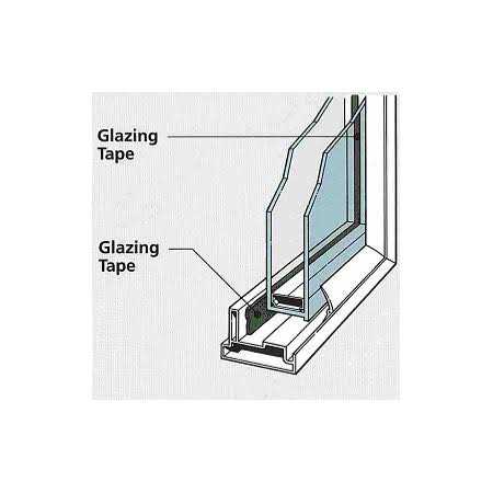 Jvcc Window Glazing Tape 50 yds. x 1/16 in. thick - Image 2