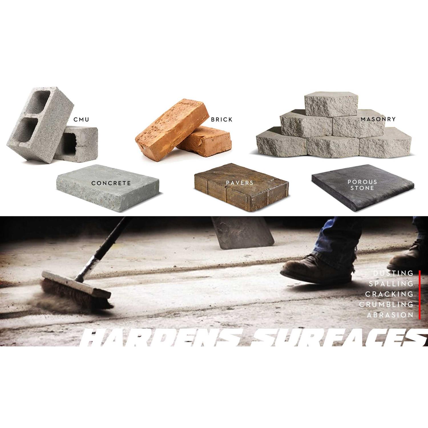 LastiSeal 5 Gal. Penetrating Waterproofing Brick Paver and Concrete Sealer - Image 4