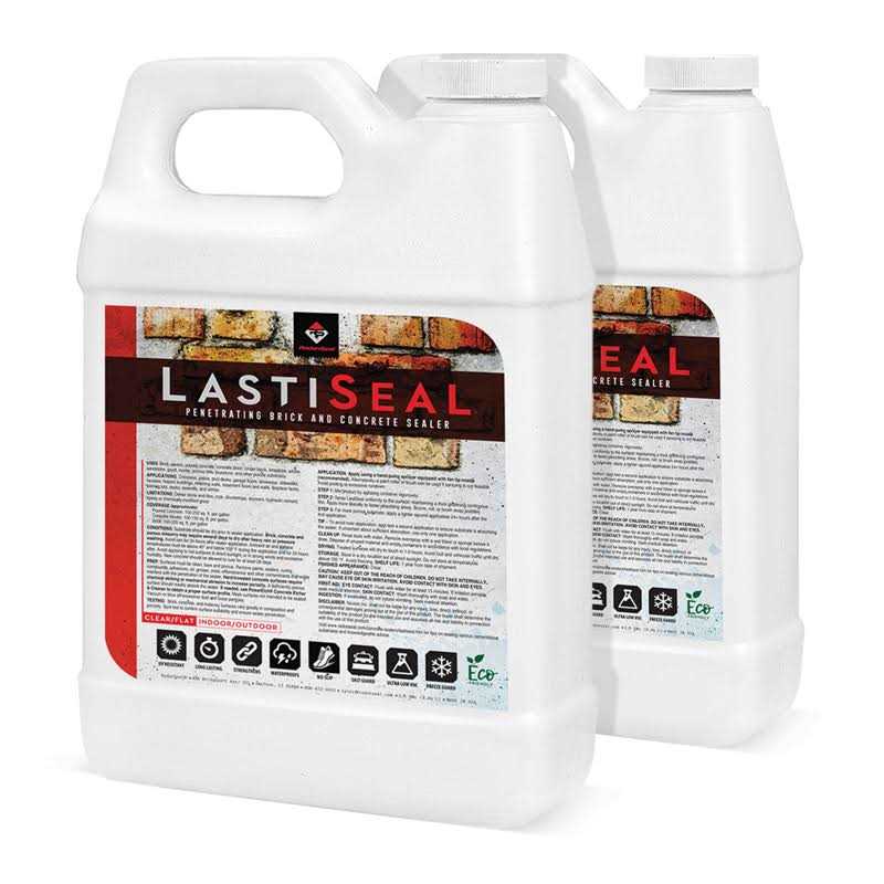 LastiSeal 5 Gal. Penetrating Waterproofing Brick Paver and Concrete Sealer - Image 5