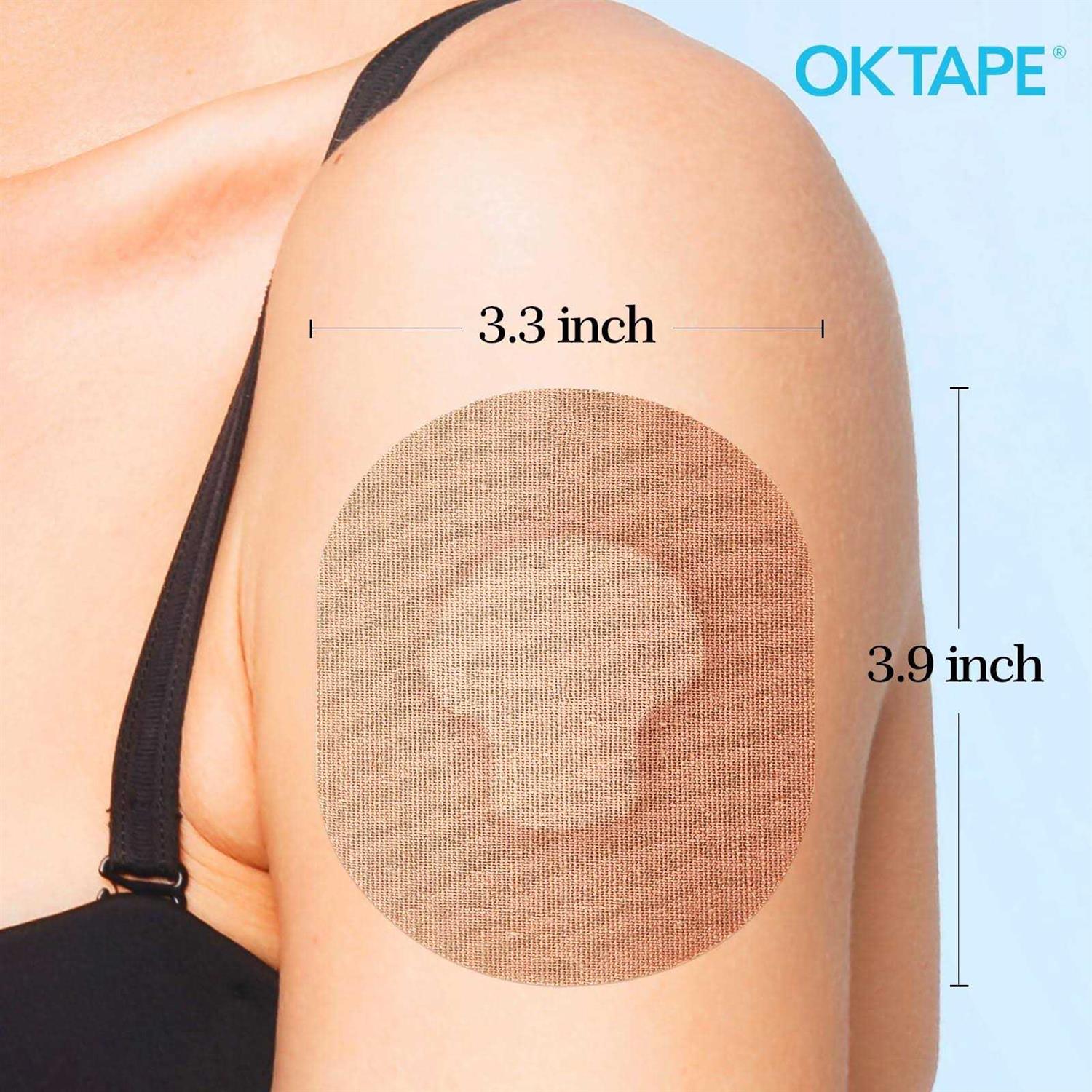 OK TAPE Adhesive Patches For Omnipad Waterproof & Sweatproof Cgm Patches For Long Last - Image 5