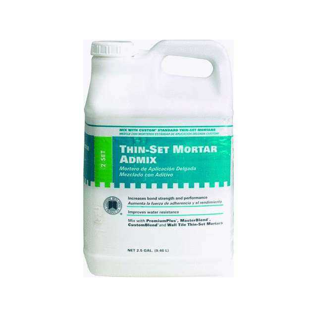 Custom Building Products Thin-Set Mortar Admix - 2.5 gal jug