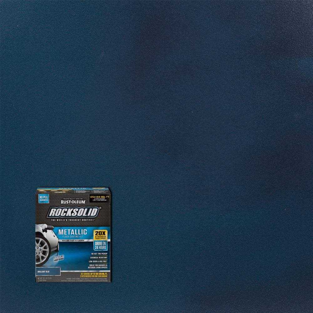 Rust-Oleum RockSolid Metallic Floor Coating Kit - Image 2