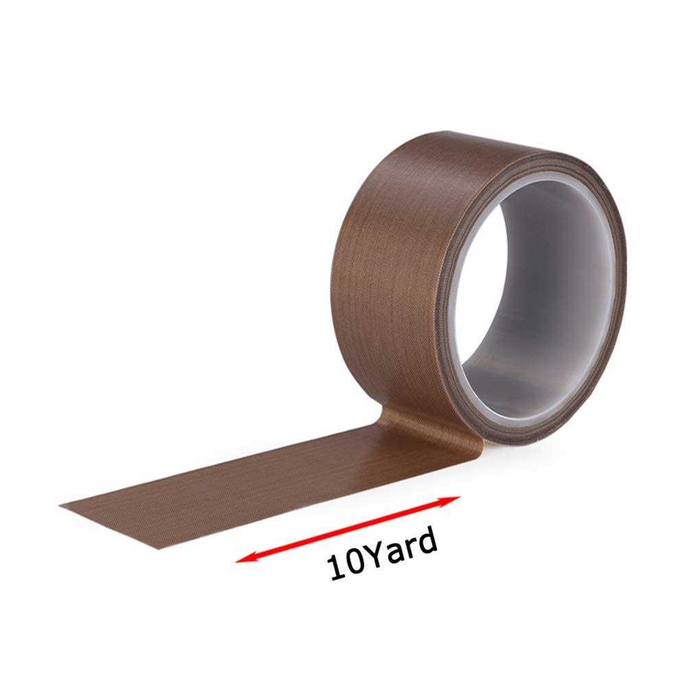 MS WGO PTFE Adhesive Teflon Tape 1/2Inch x 30 Foot High Temperature Tape for Weston,Seal A Meal - Image 2