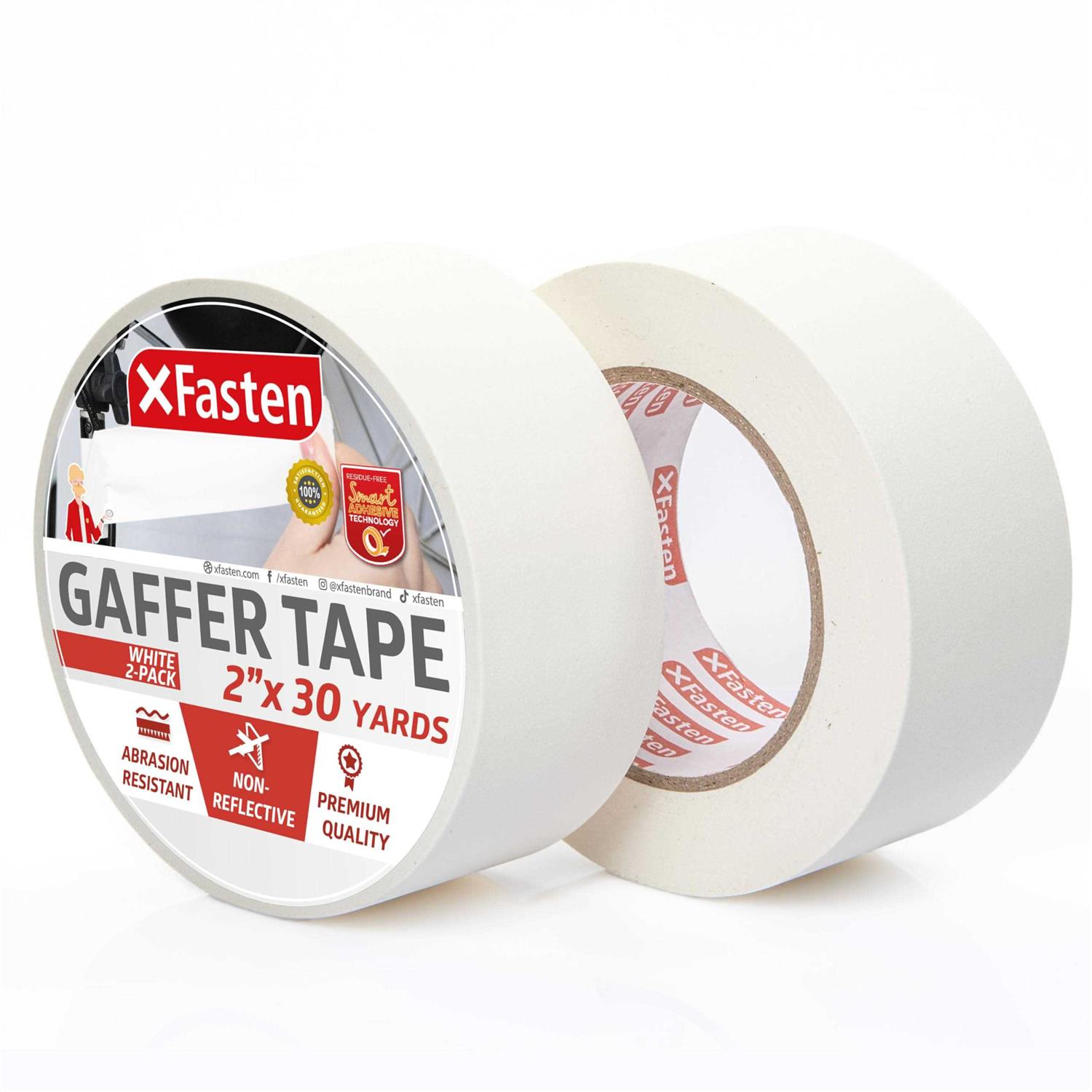Xfasten Gaffer Tape 2 Inch X 30 Yards Residue Gaffers Tape - Image 4