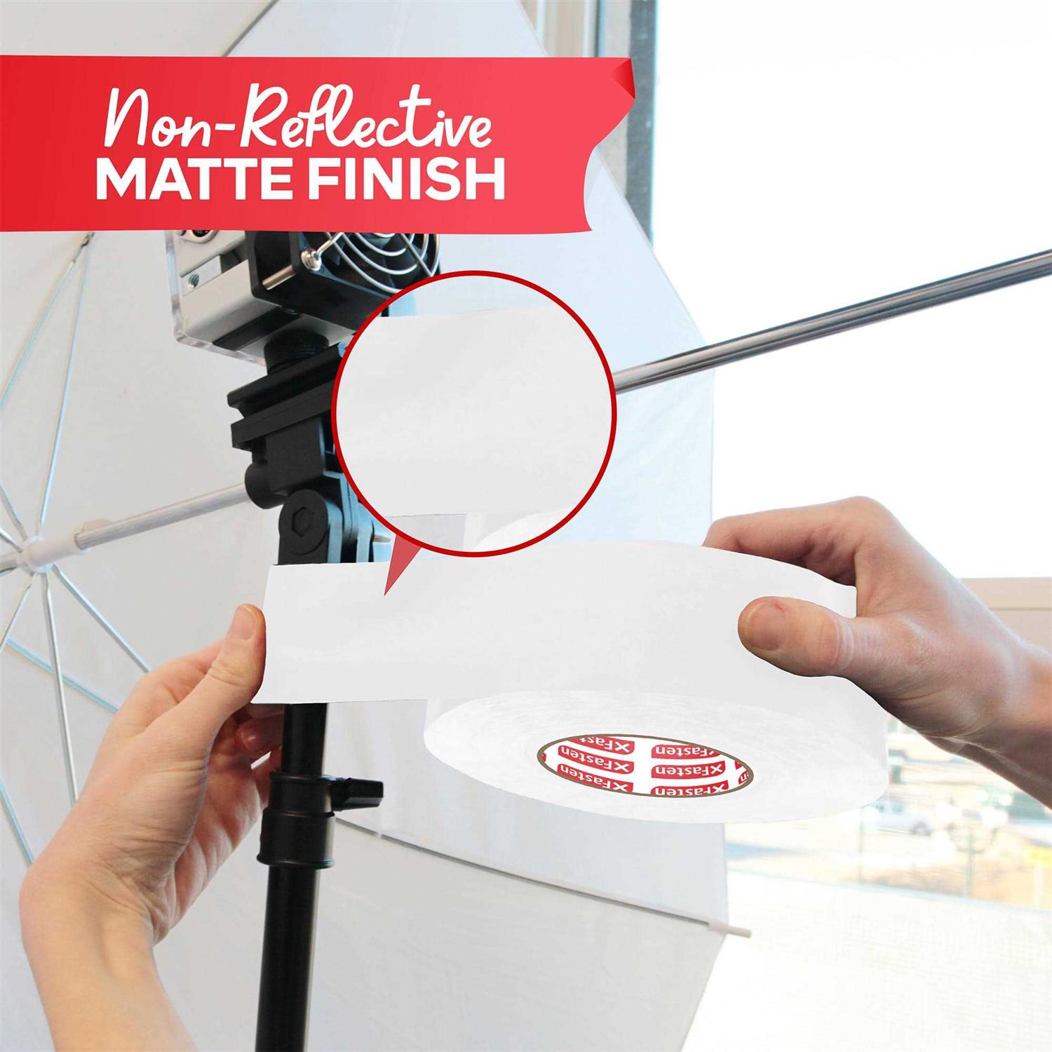 Xfasten Gaffer Tape 2 Inch X 30 Yards Residue Gaffers Tape - Image 5