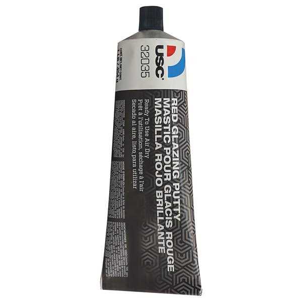 US Chemical Red Glazing Putty - Image 2