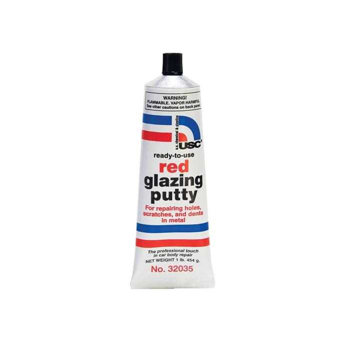 US Chemical Red Glazing Putty - Image 3