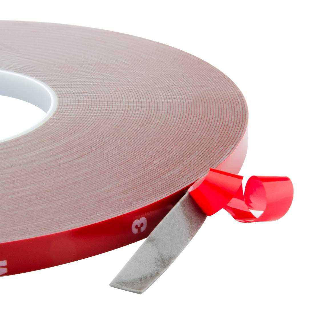 ToLanbbt Double Sided Tape Heavy Duty Waterproof Mounting Adhesive Tape Foam Tape for LED Strip Lights Home Decoration Office Decorations