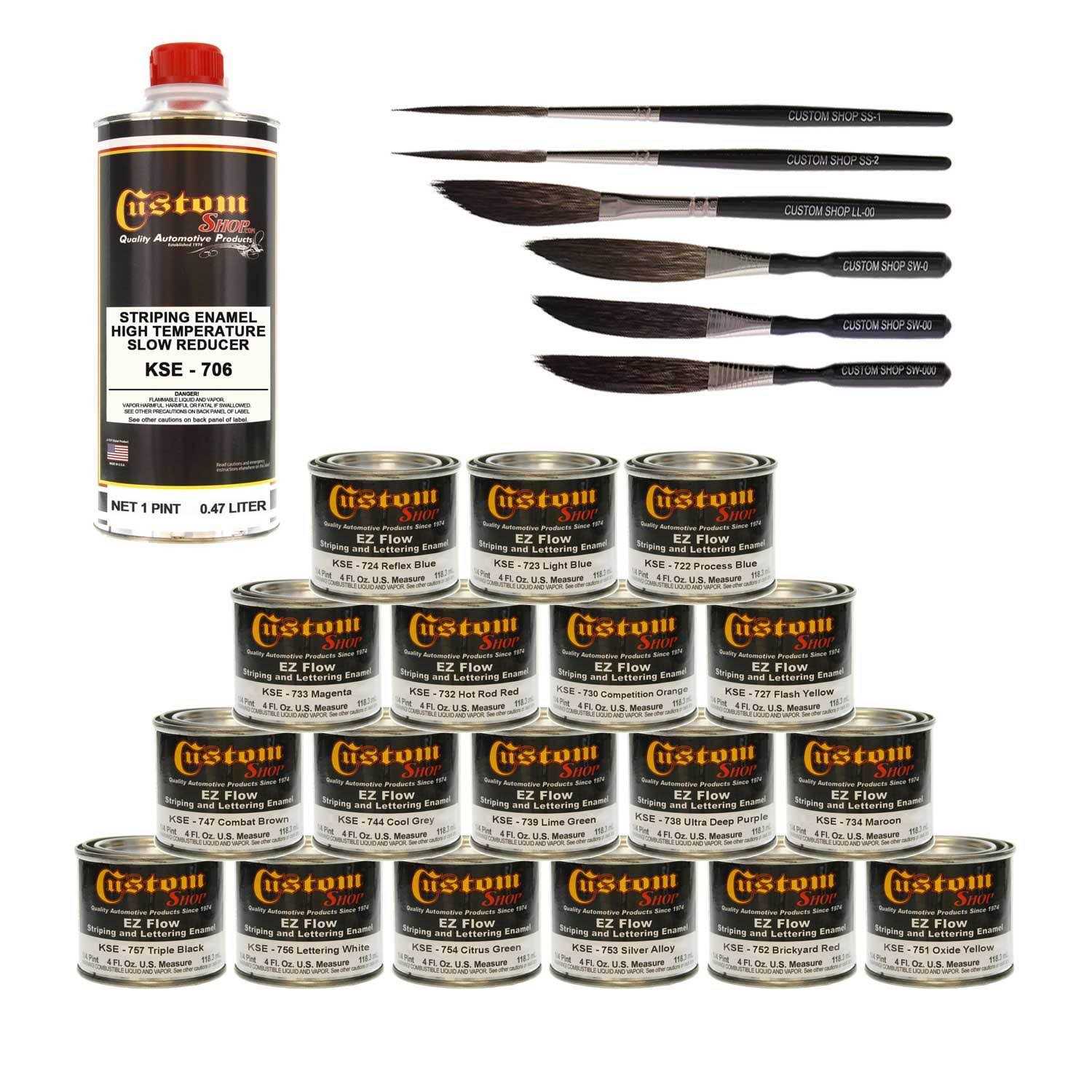 Custom Shop Lettering Enamel/Pinstripe Paint Colors - Image 5