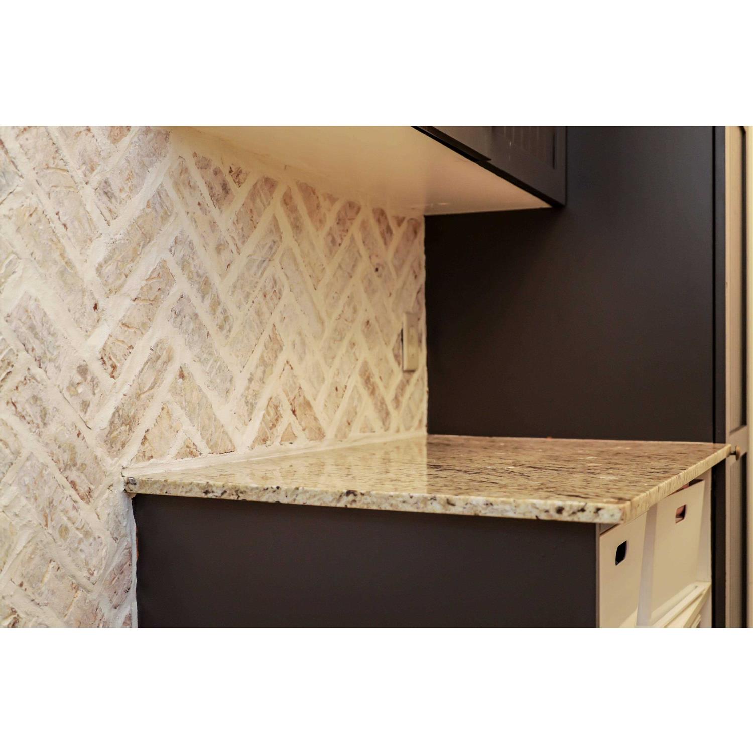 Old Mill Brick 7.625 in. x 2.25 in. x 0.5 in. Glacier Bay Thin Brick Singles - Image 4