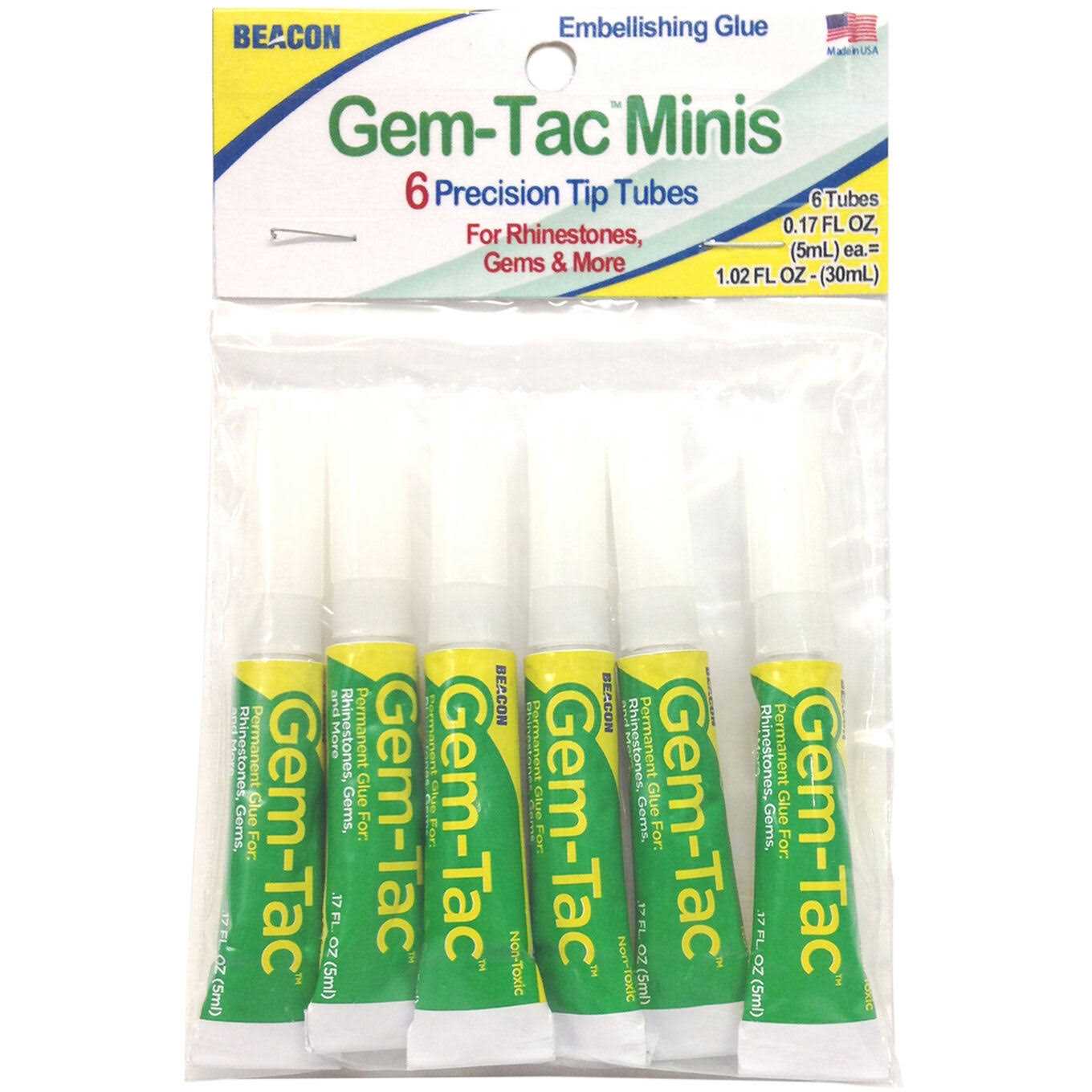 Beacon Mini Gem-Tac Tube 5ml 6/Pkg