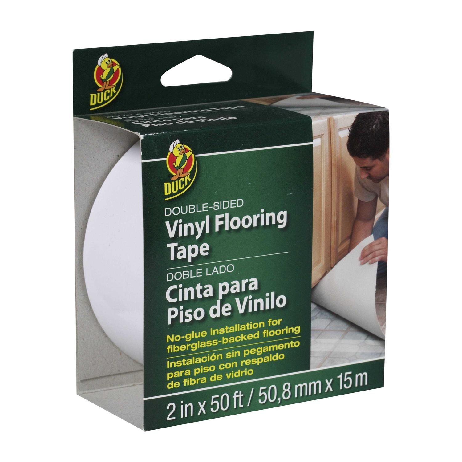Duck Brand Double-Sided Vinyl Flooring Tape