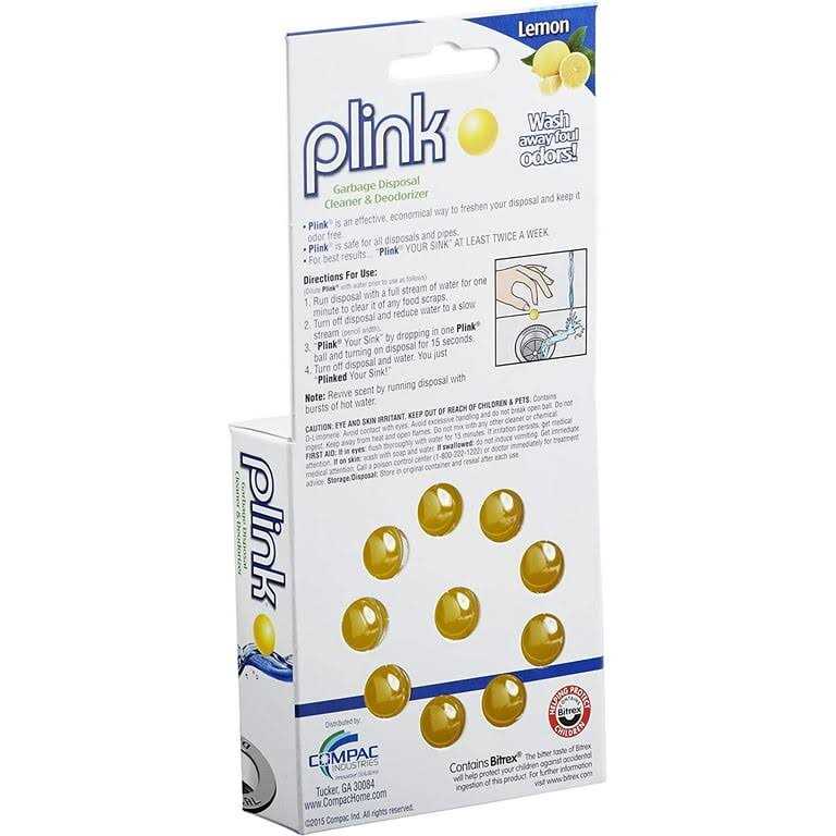 Compac Plink Garbage Disposal Cleaner and Deodorizer - Image 4