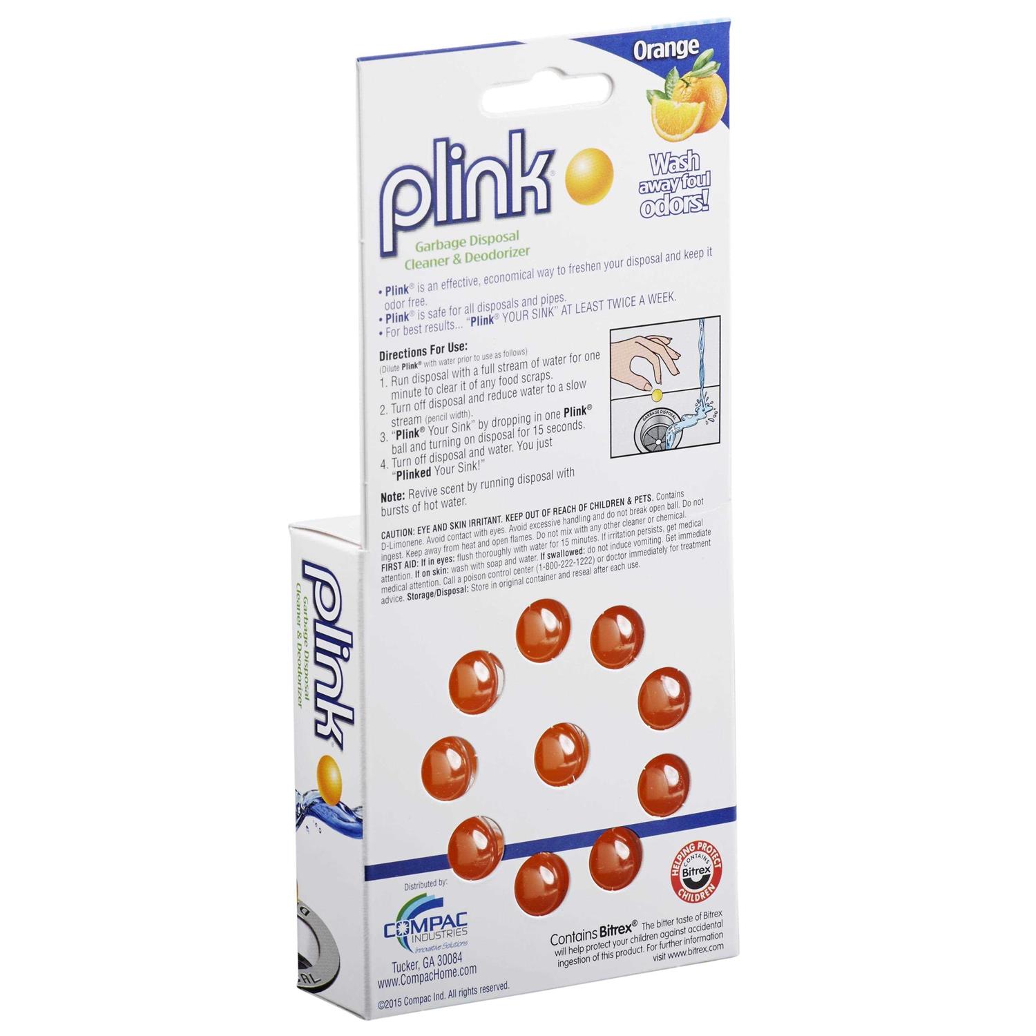 Compac Plink Garbage Disposal Cleaner and Deodorizer - Image 3