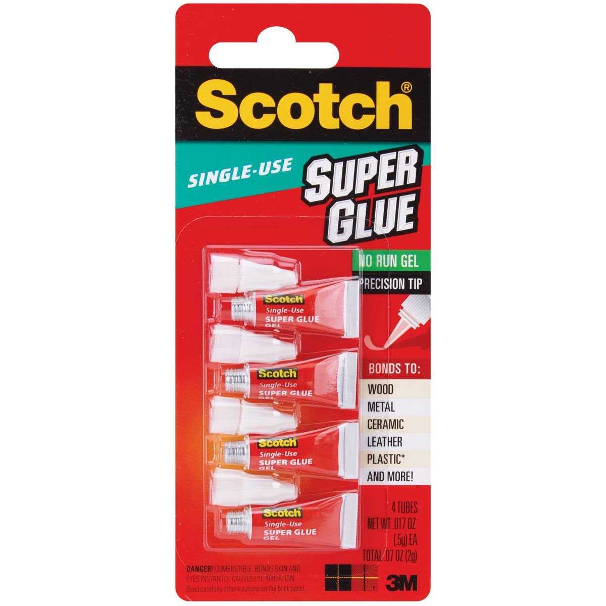 Scotch Single Use Super Glue Gel - Image 4