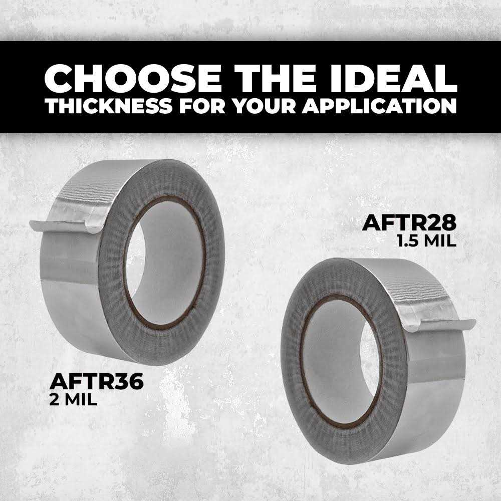 WOD Tape Aluminum Foil Tape 50 yd. for Hvac Insulation Duct Metal - Image 4