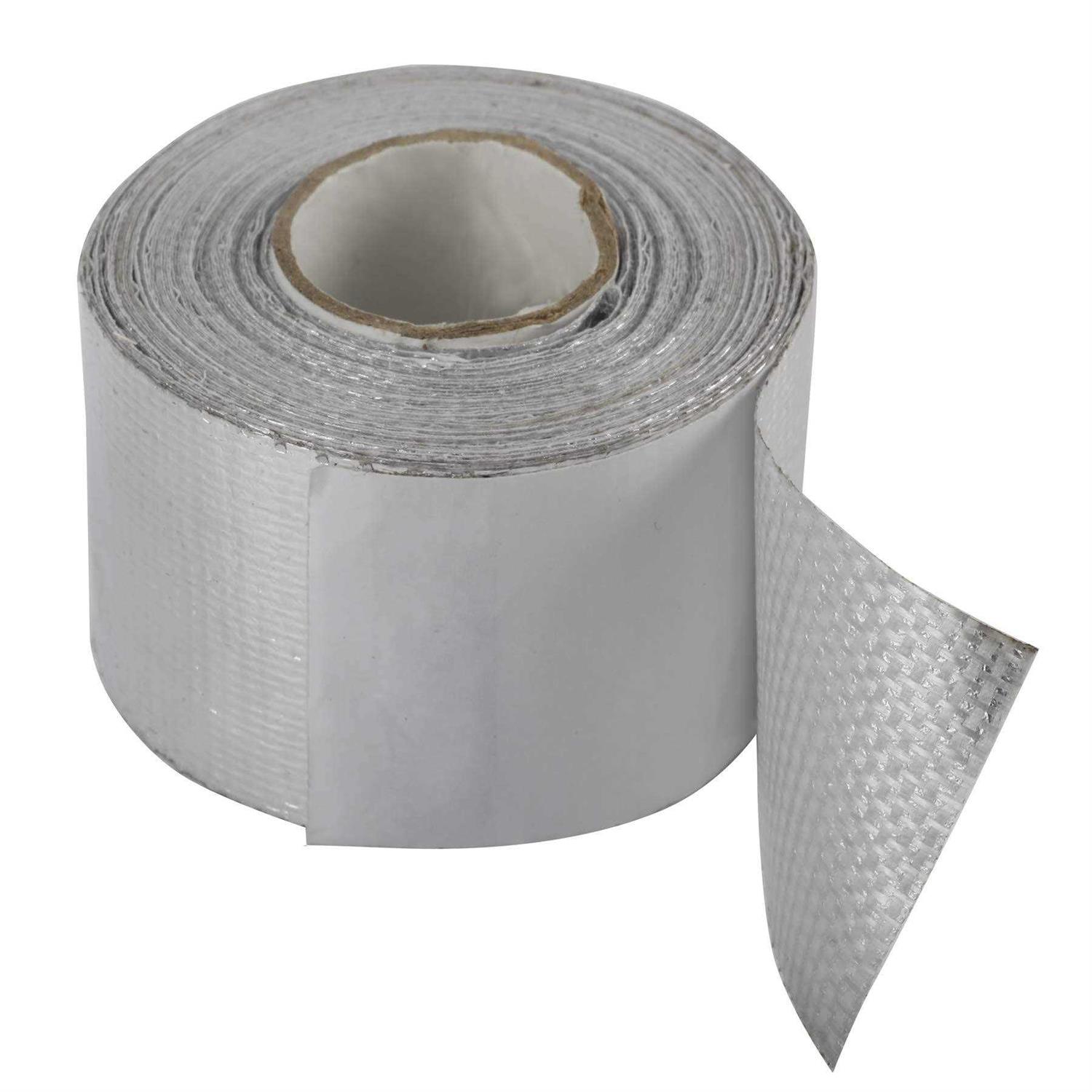 AuInn Self-Adhesive Heat Reflective Heat Resistant High Temperature Tape Fiberglass Heat Shielding Foil Tape - Image 4