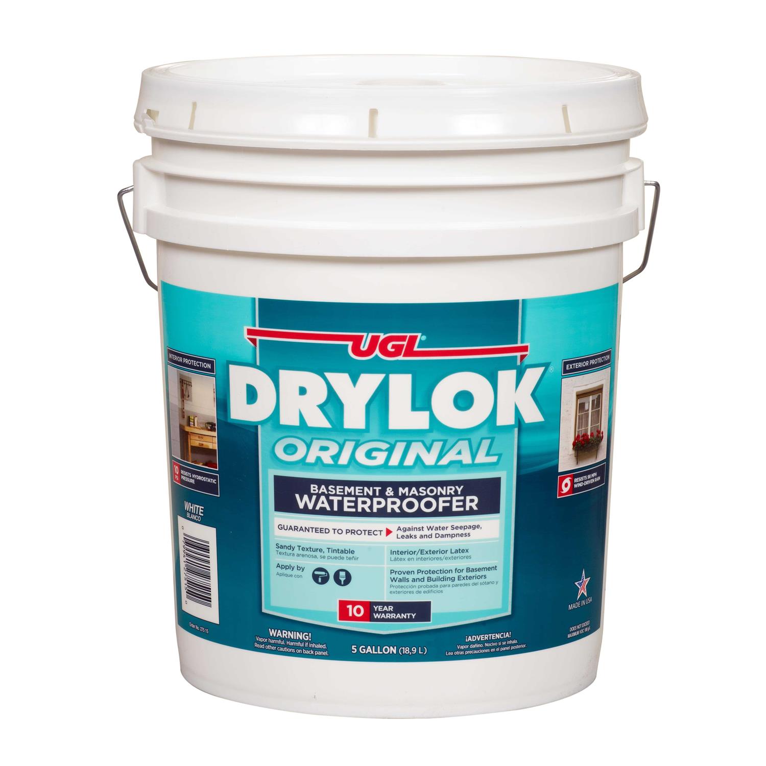 UGL Drylok Gray Flat Latex Masonry Waterproofer