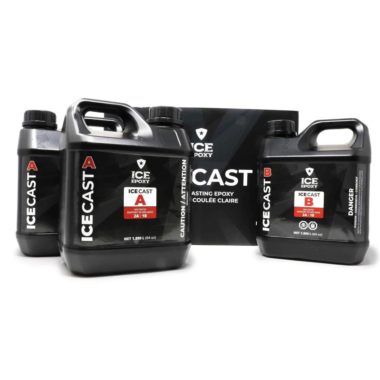 IceCast Deep Resin Epoxy Epoxy Resin Crystal Clear High Gloss Clear Shine - Image 4