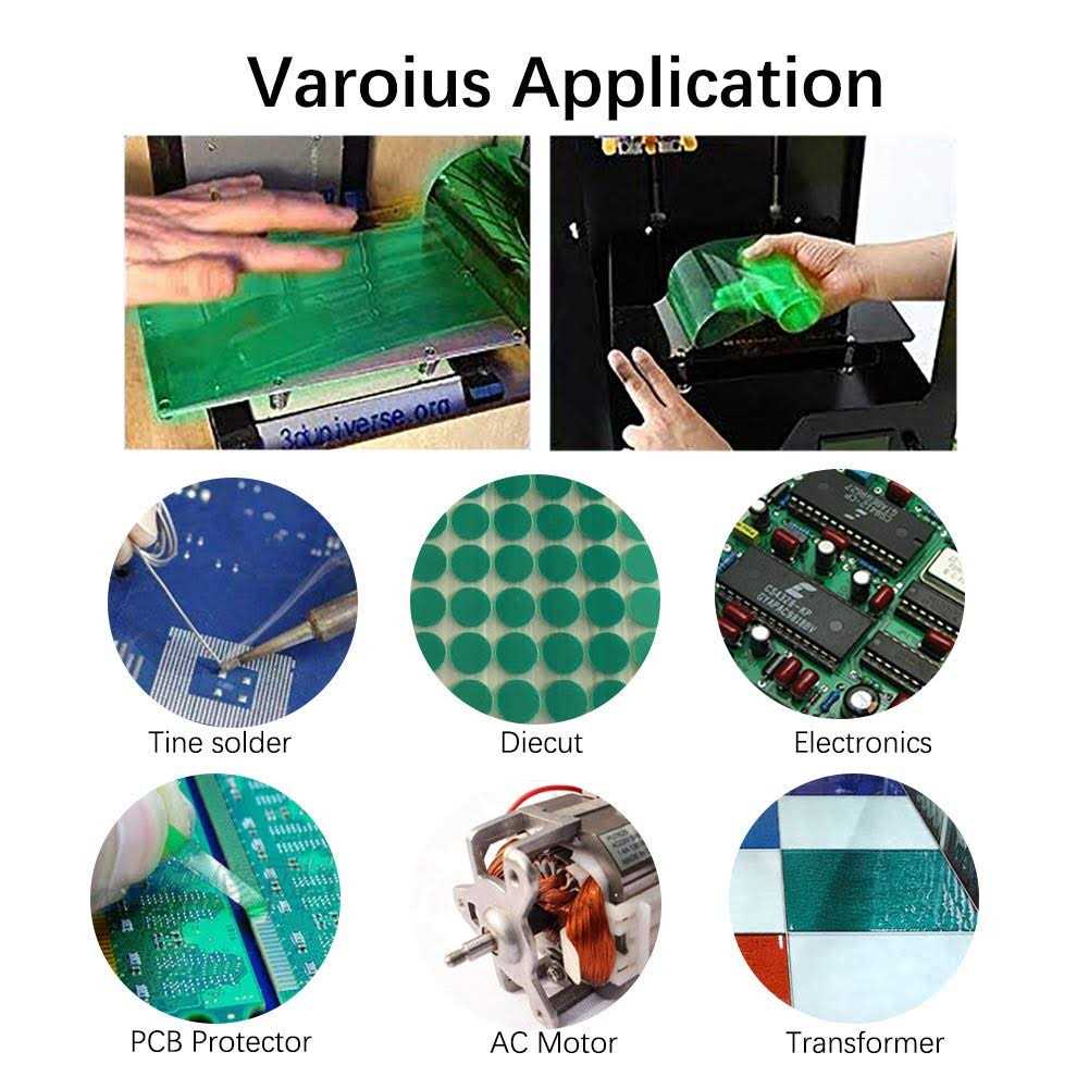 iVict 2 Roll Polyester High Temperature Masking Tape,PET Tape with Silicone Adhesive,Ideal for Painting,Powder Coating,Anodizing,Circuit Boards - Image 2