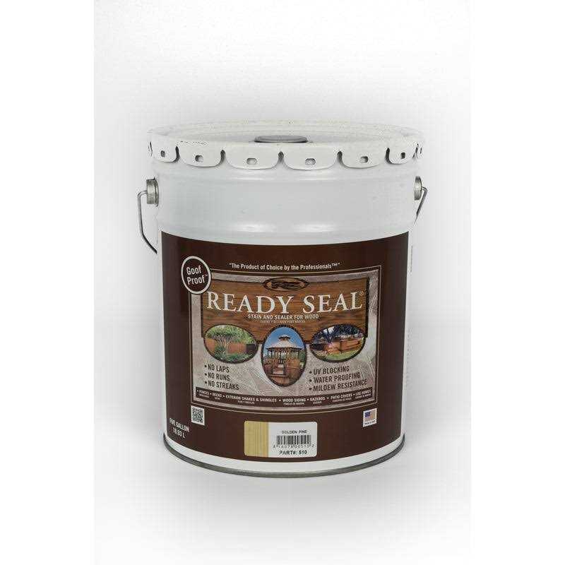 Ready Seal 510 Golden Pine Exterior Wood Stain and Sealer - Image 2