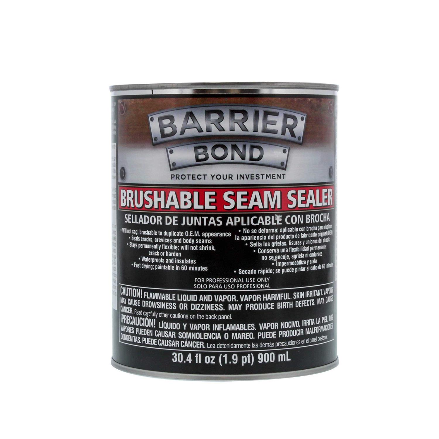 Barrier Bond Brushable Seam Sealer Quart Can with 30.4 Fluid Ounces