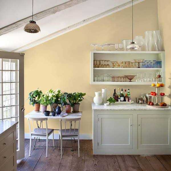 Glidden Premium Dusty Yellow PPG1209-3 Paint - Image 4