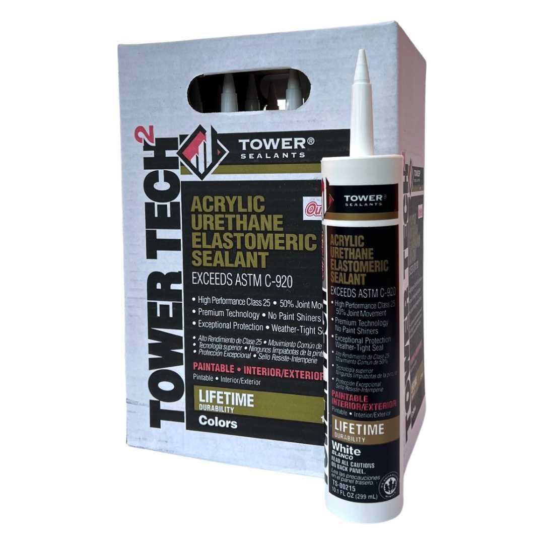 Tower Sealants Tower Tech 2 White Acrylic Urethane Sealant