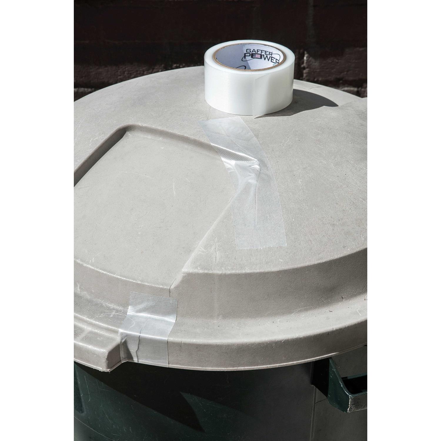 Gaffer Power Transparent Duct Tape Ultra High Performance Weather Resistant Tape for Repairs - Image 3