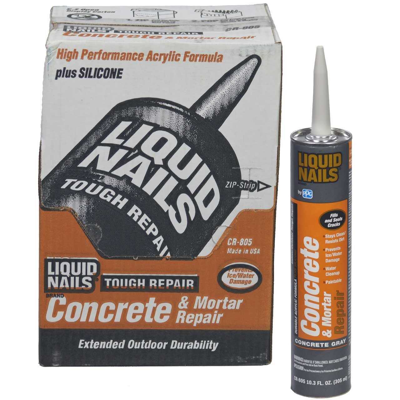 Liquid Nails Concrete & Mortar Repair 10.3 Oz - Image 3