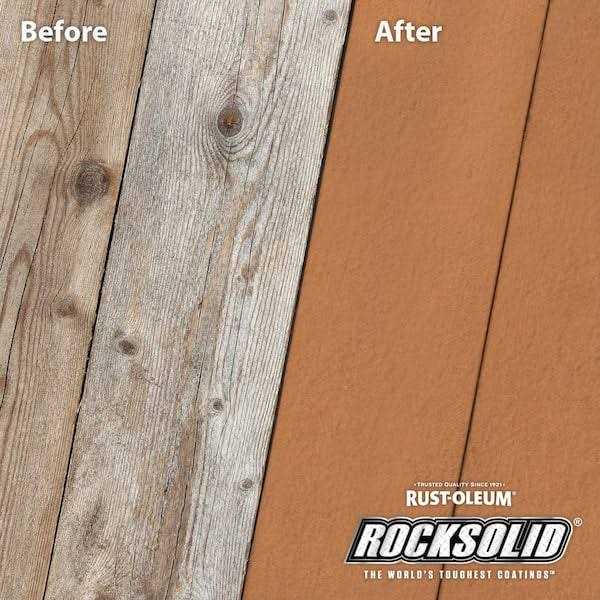 Rust-Oleum RockSolid 4 gal Exterior 20X Deck Resurfacer - Image 3