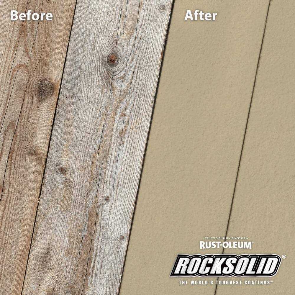 Rust-Oleum RockSolid 4 gal Exterior 20X Deck Resurfacer - Image 4