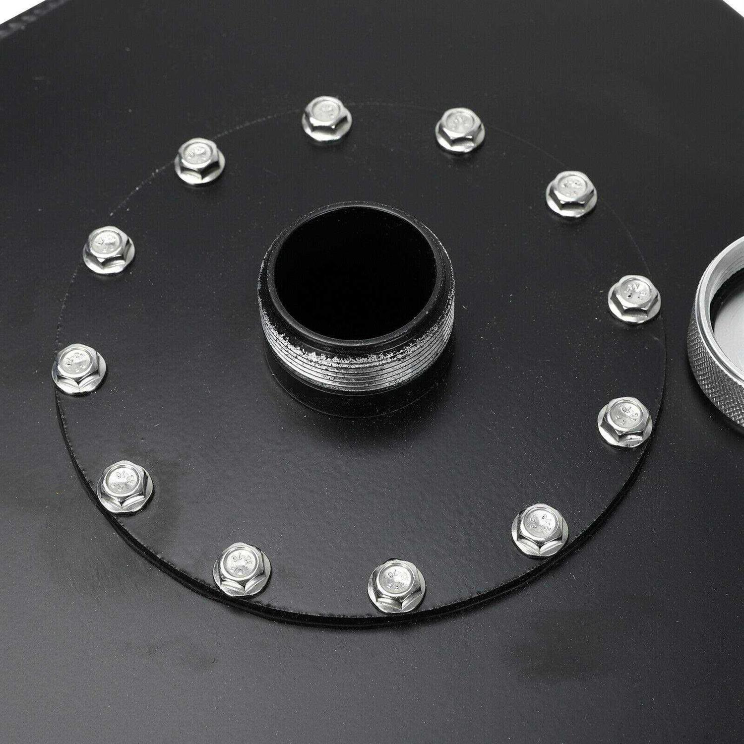 SUPERFASTRACING 19 Gallon Aluminum Top Feed Fuel Cell Gas Tank+Cap+Level Sender 72L - Image 3