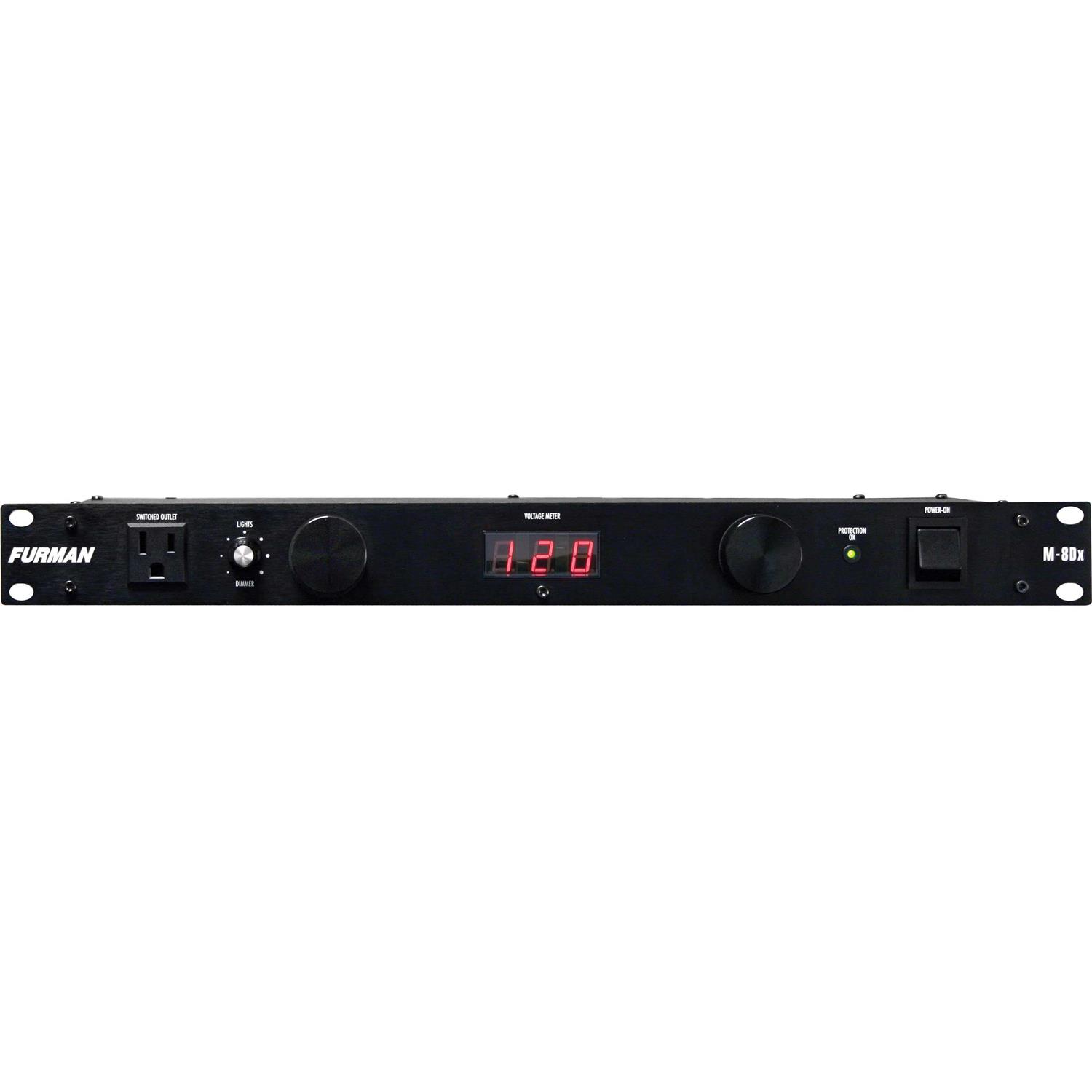 Furman M-8DX Power Conditioner with Digital Meter