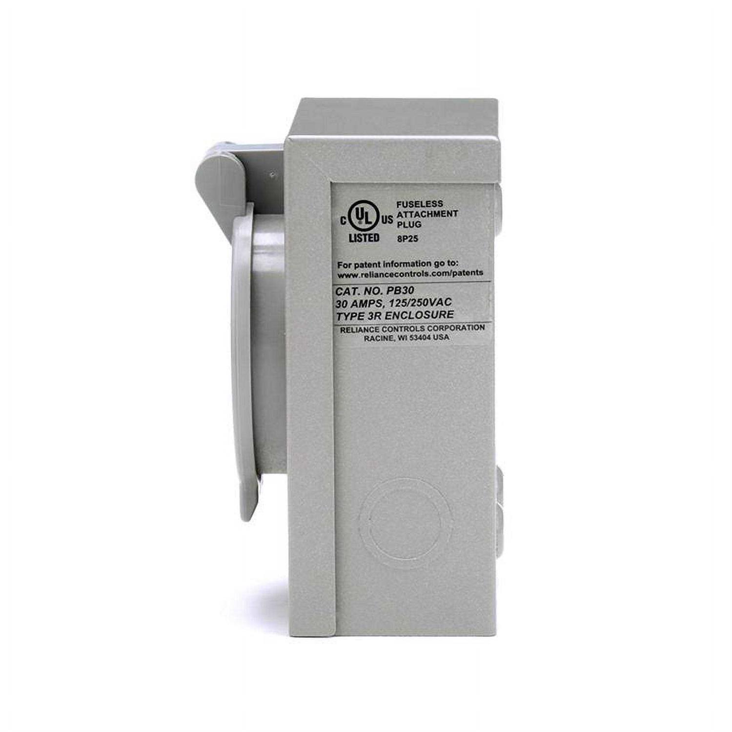 Reliance Controls PB30 Power Inlet Box - Image 3