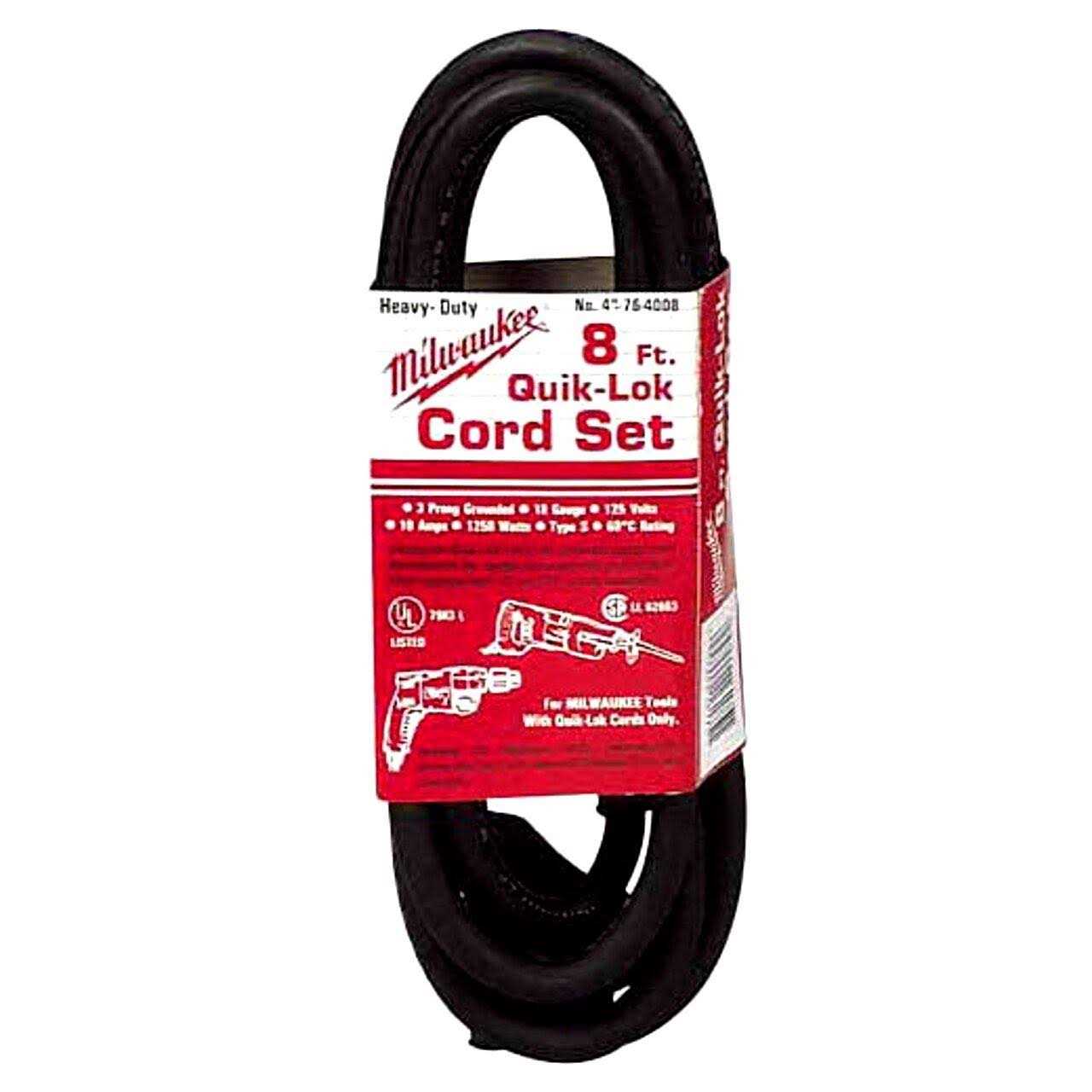 Milwaukee 48-76-4008 Quik-Lok Cord - Image 2