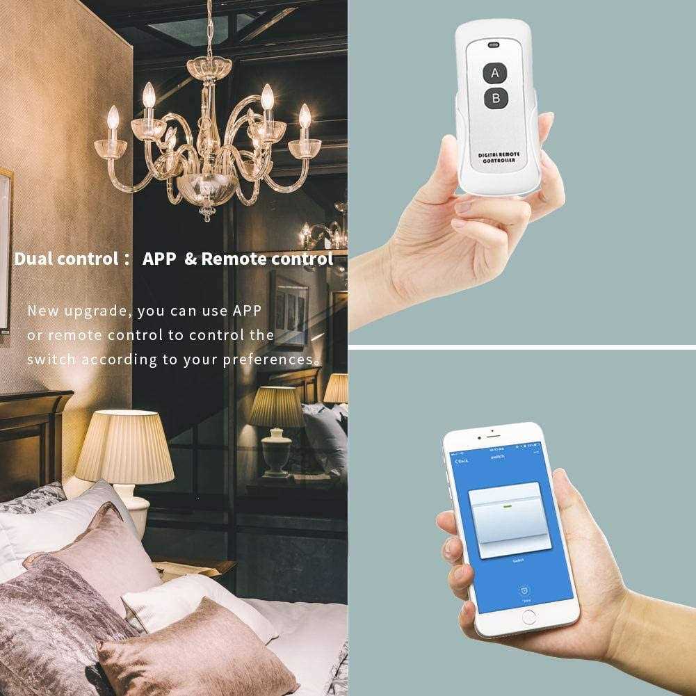 Avatar Controls Smart Single-Pole Rocker Switch with Wi-Fi Control and Bluetooth Remote - Image 3