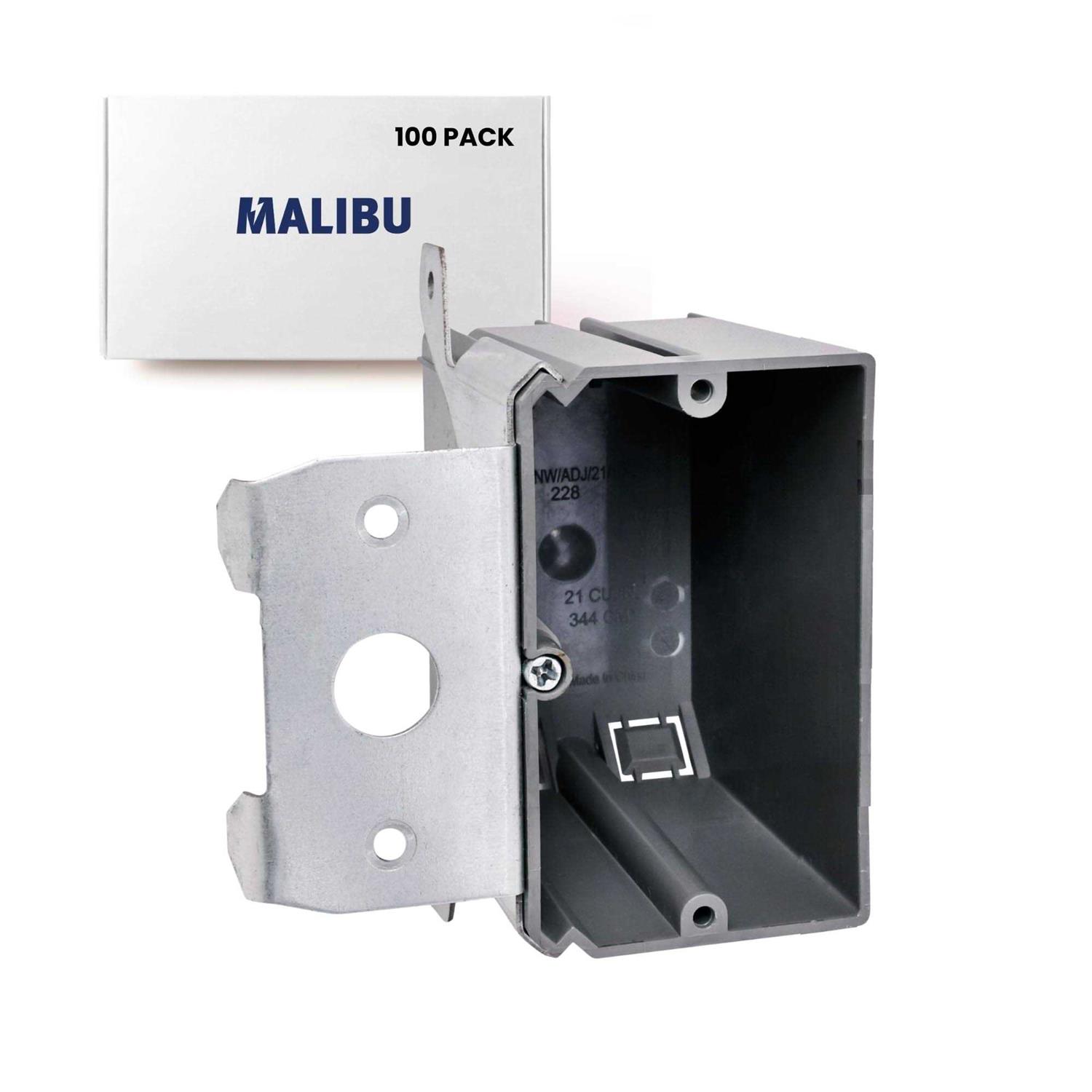 Non-Metallic One-Gang Adjustable Vertical Outlet Box - Image 3