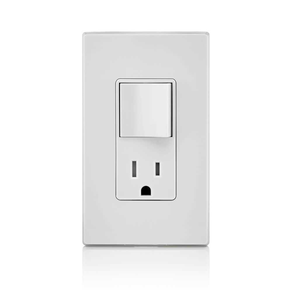 Leviton Decora Combination Switch Receptacle - Image 3