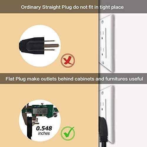 Firmerst 1875W 15A Extension Cord Flat Plug - Image 5